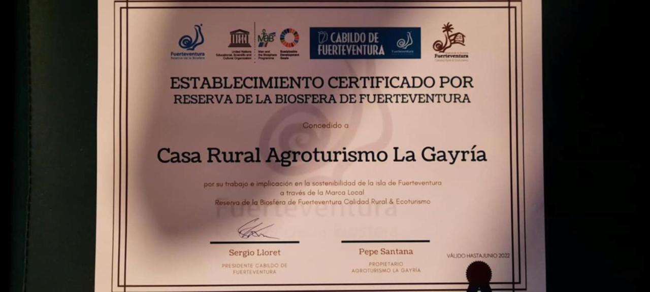 Agroturismo La Gayria Tiscamanita Exterior foto